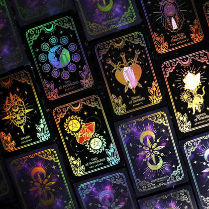 GOLD Crystalstruck Tarot© Card Deck