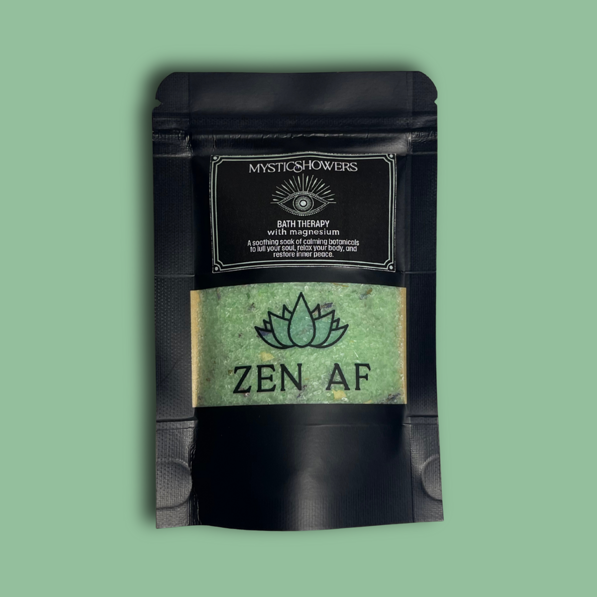 Bath Therapy Ritual Soak for Love, Relax, Money, Aura, Sleep | Intention Bath Salts, Bath Tea Botanicals