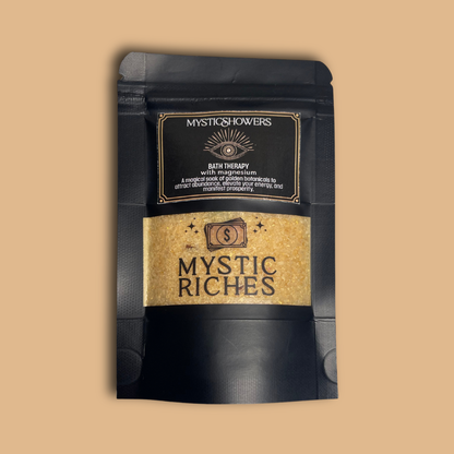 Bath Therapy Ritual Soak for Love, Relax, Money, Aura, Sleep | Intention Bath Salts, Bath Tea Botanicals