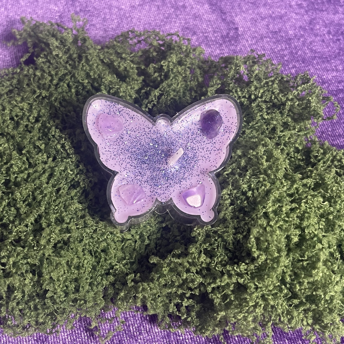Stardust Butterfly Candles