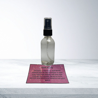 Crystal Infused Room, Shower, Pillow Mist | READY TO LABEL