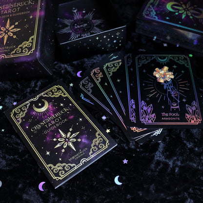 MINI Silver Crystalstruck Tarot© Card Deck