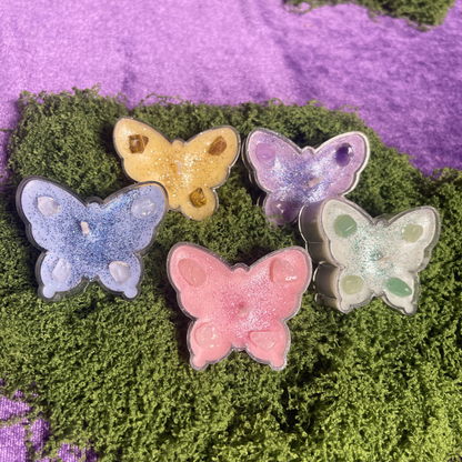 Stardust Butterfly Candles
