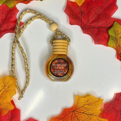 Pumpkin Spice & Apple Cider Car Diffuser – Crystal Infused