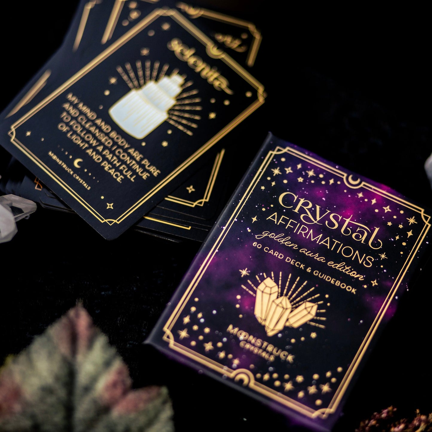 Gold Crystal Affirmations© Golden Aura Edition Card Deck