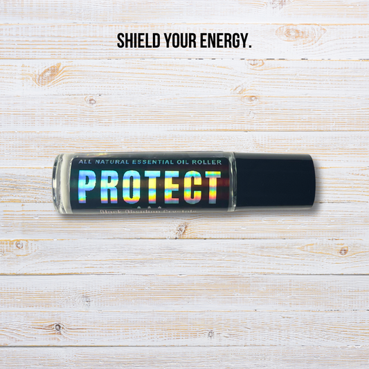 Protect Crystal Roller | Energy Cleansing & Grounding Essential Oil Roll-On