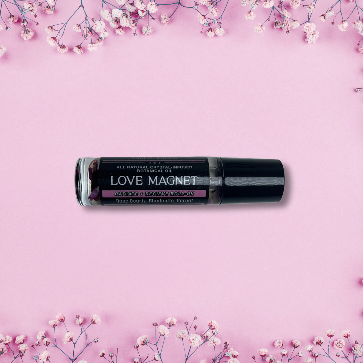 Mystic Showers™ Botanical Crystal Infused Essential Oil Roll-on