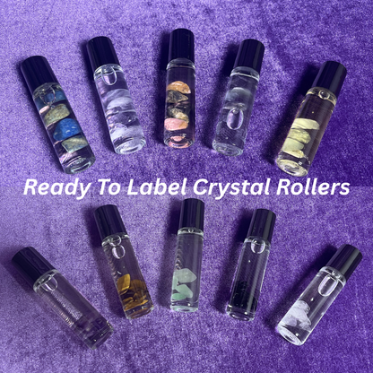 Crystal Essential Oil Rollers Wholesale | Ready To Label