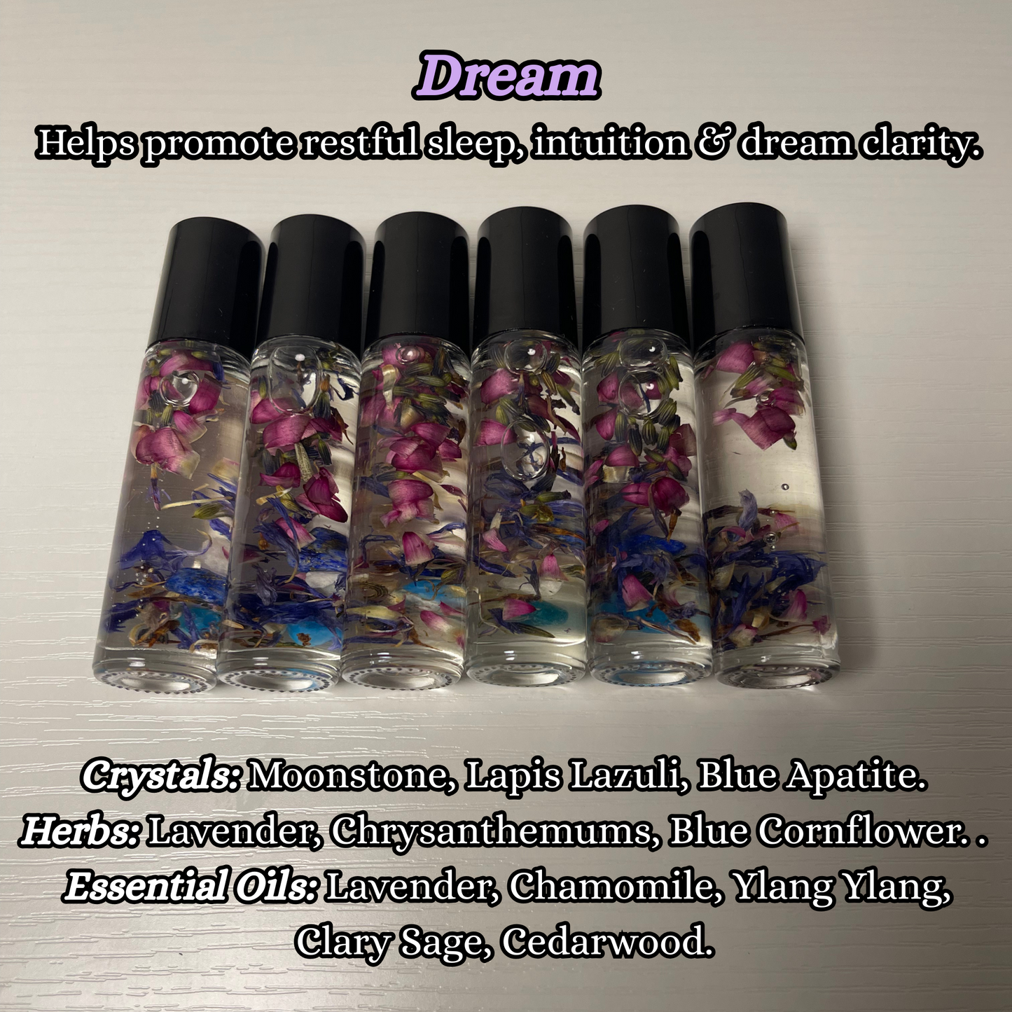 Crystal Infused Essential Oil Roller: Ready To Label Aromatherapy - 10mL