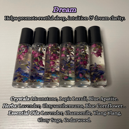 Crystal Infused Essential Oil Roller: Ready To Label Aromatherapy - 10mL