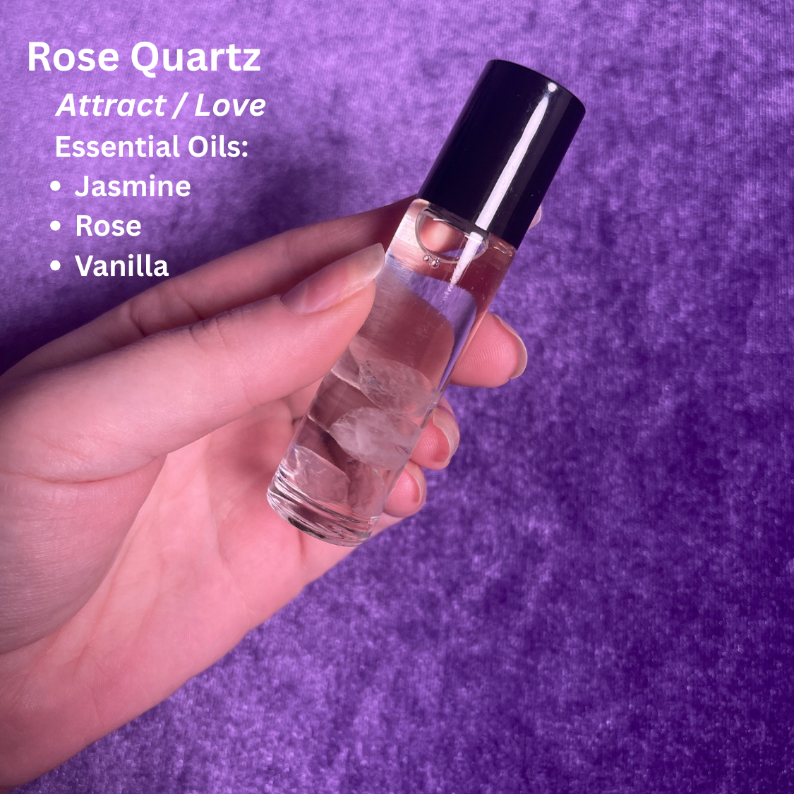 Crystal Essential Oil Rollers Wholesale | Ready To Label