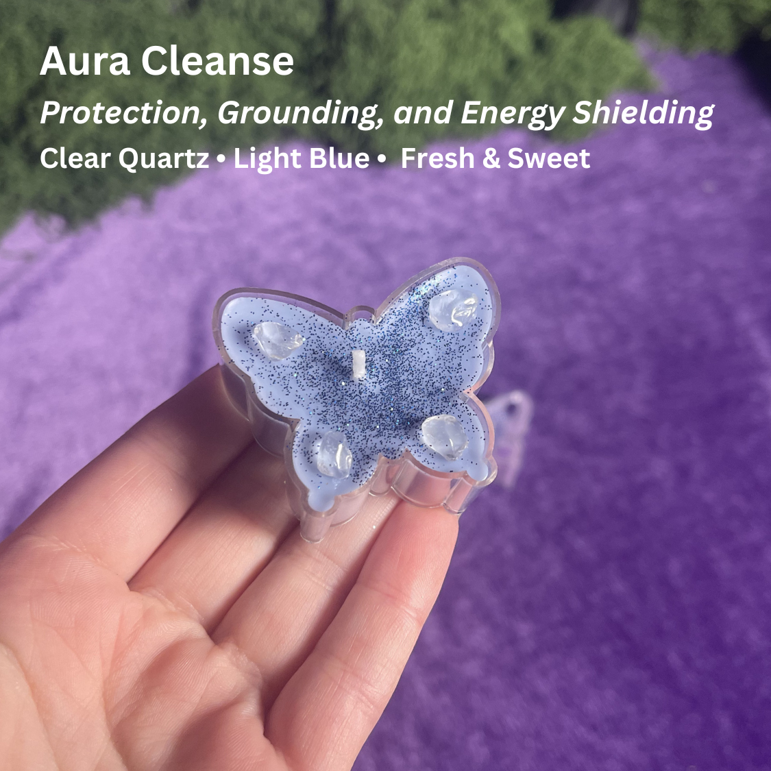 Stardust Butterfly Candles