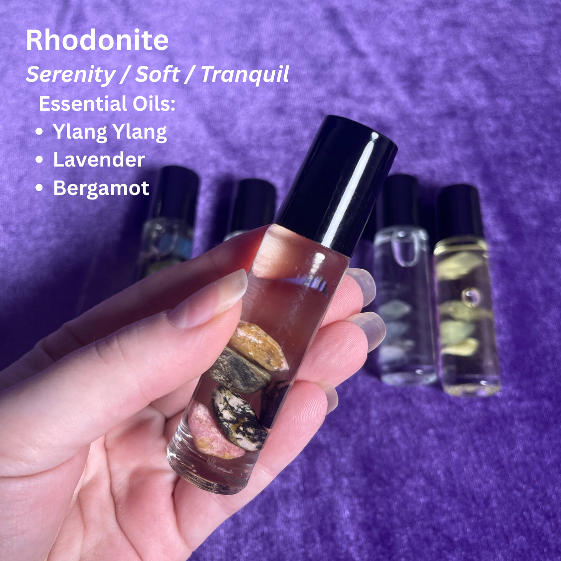 Crystal Essential Oil Rollers Wholesale | Ready To Label