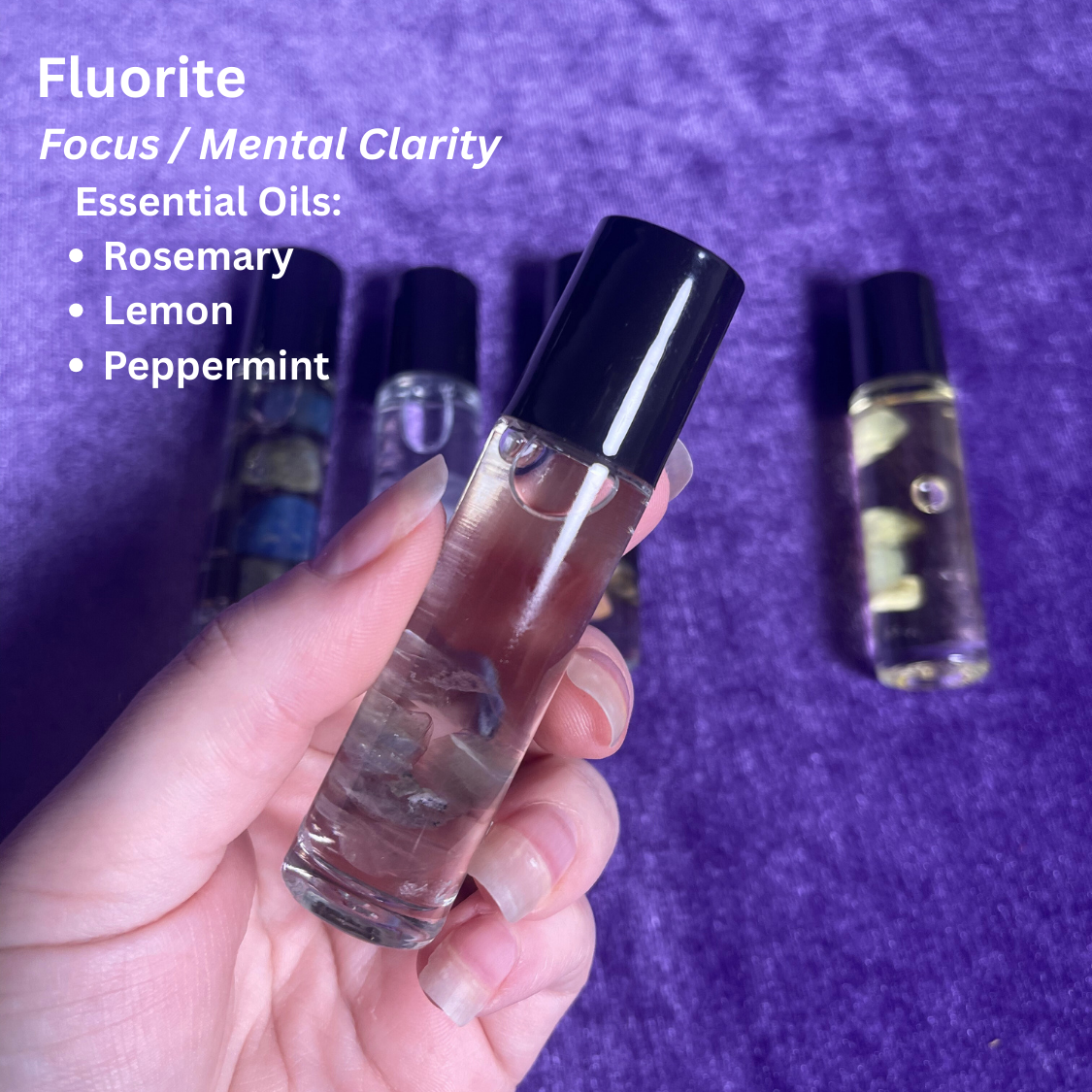 Crystal Essential Oil Rollers Wholesale | Ready To Label