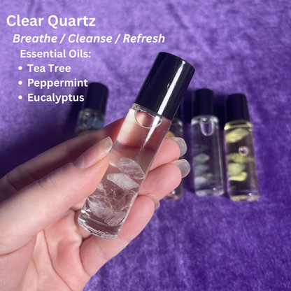 Crystal Essential Oil Rollers Wholesale | Ready To Label