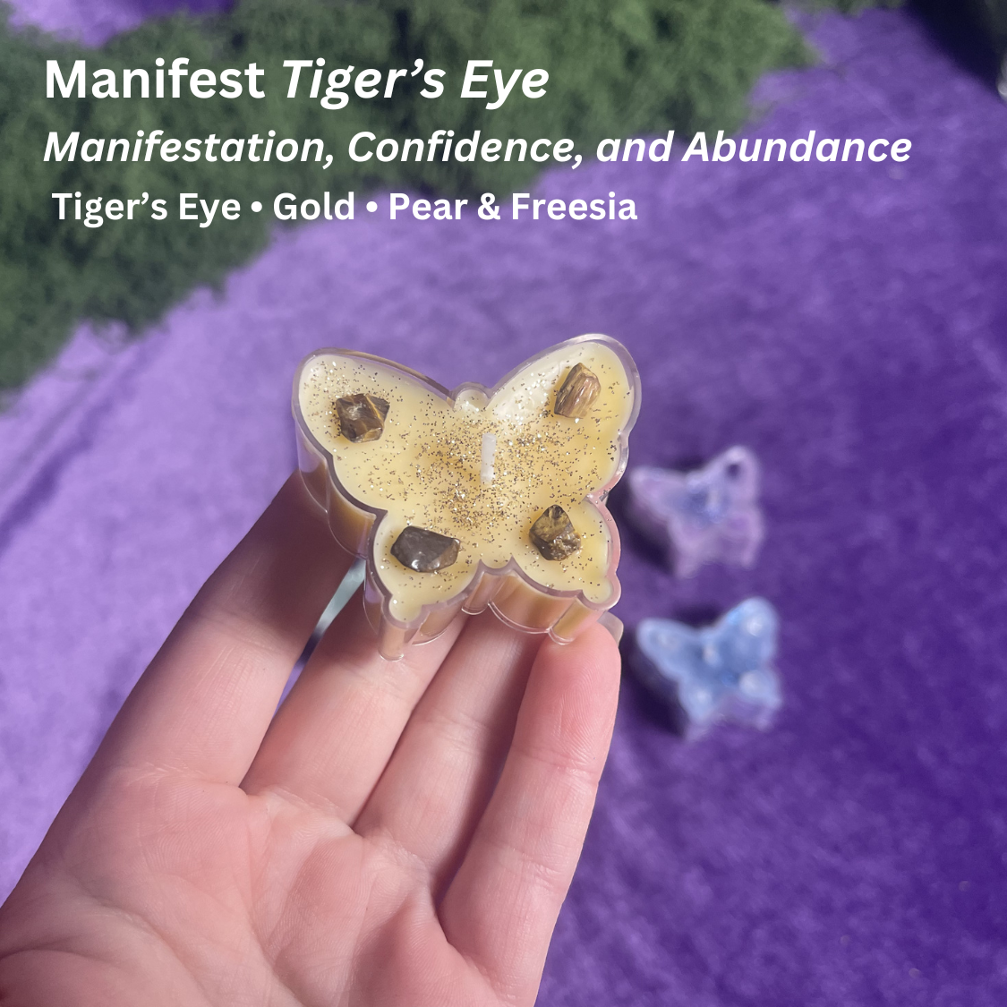 Stardust Butterfly Candles