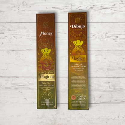 Money Drawing Incense – Cinnamon + Lemongrass