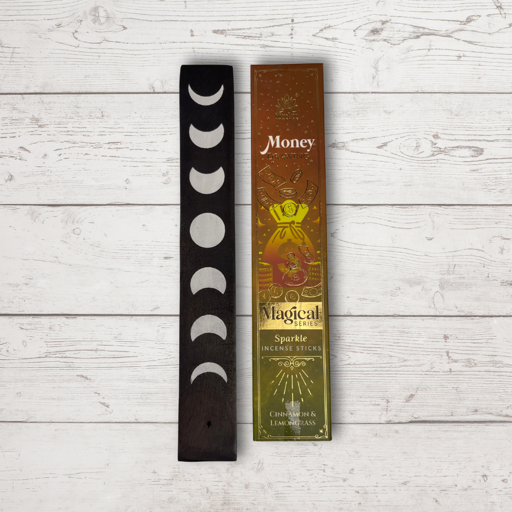 Money Drawing Incense – Cinnamon + Lemongrass