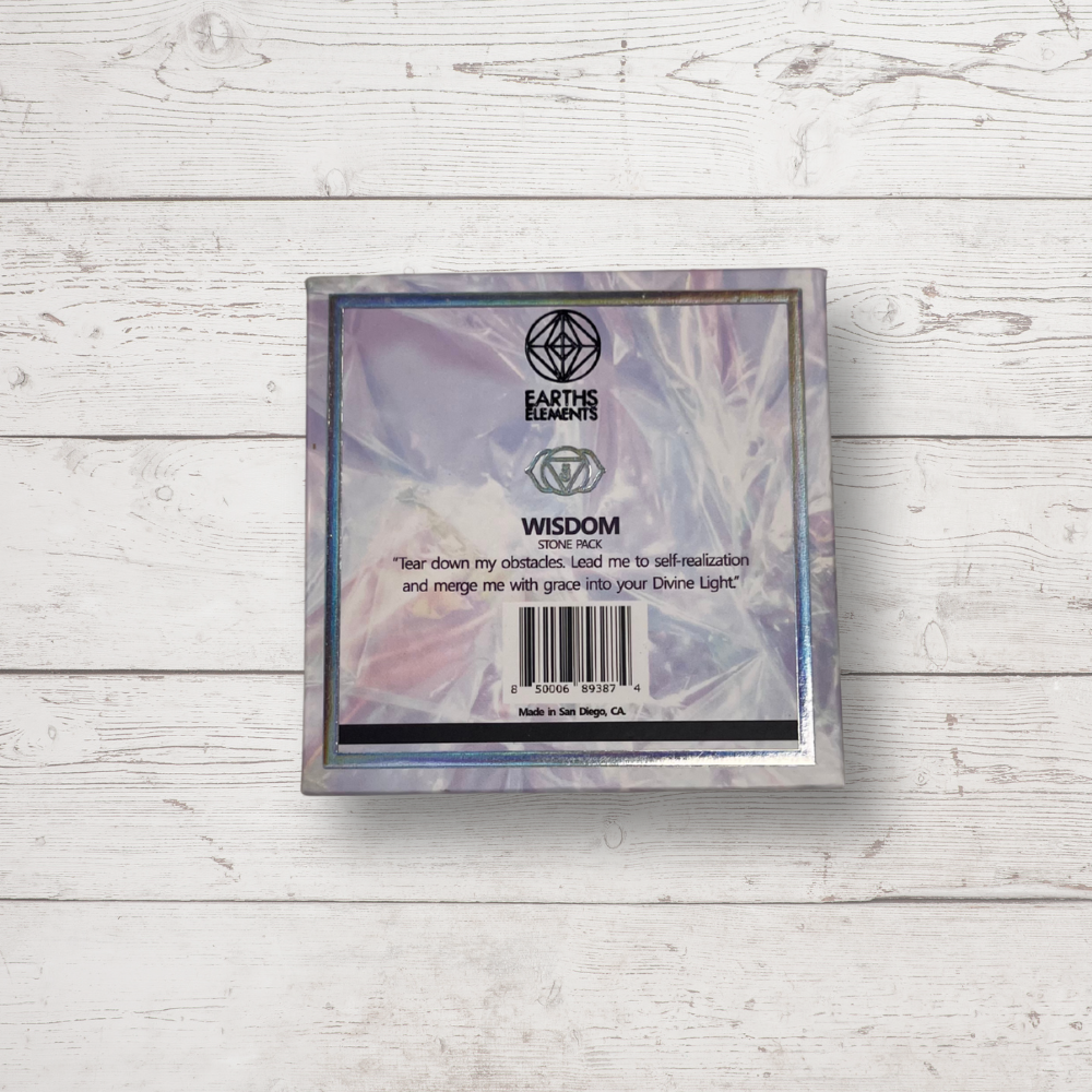 Wisdom Crystal Pack – Amazonite, Clear Quartz & Lapis Lazuli