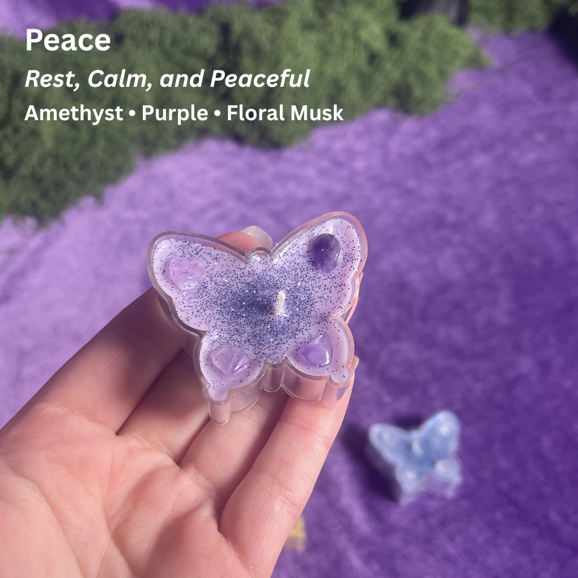 Stardust Butterfly Candles