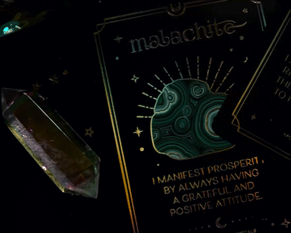 Gold Crystal Affirmations© Golden Aura Edition Card Deck