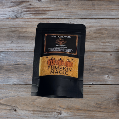 Limited Edition Fall Bath Salts | Pumpkin Magic, Spiced Courage, Witch’s Brew Soaks | Cozy, Courage + Manifestation