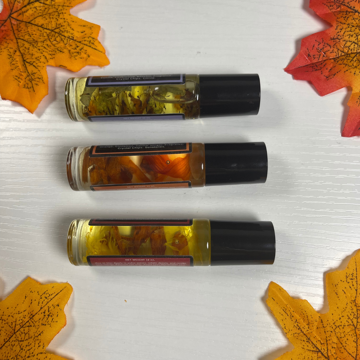 Limited Edition Fall Roll-Ons: Courage, Manifest, Bliss
