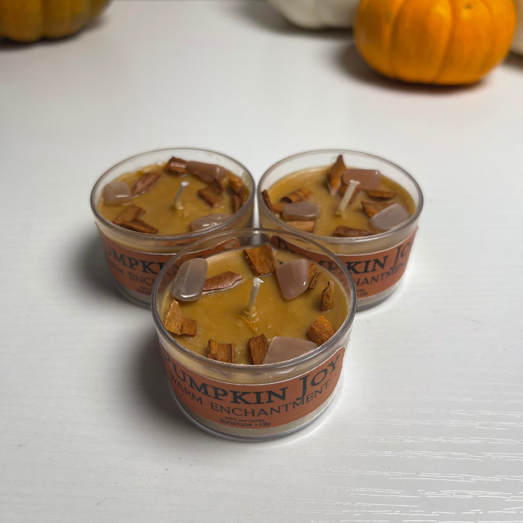 Mystic Showers™ Crystal & Botanical Candles