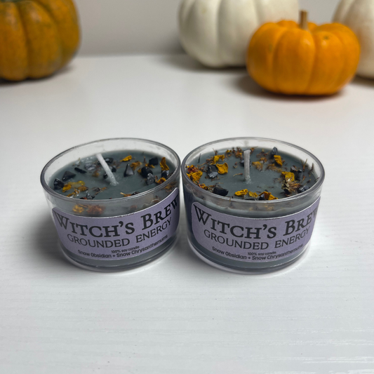 Mystic Showers™ Crystal & Botanical Candles