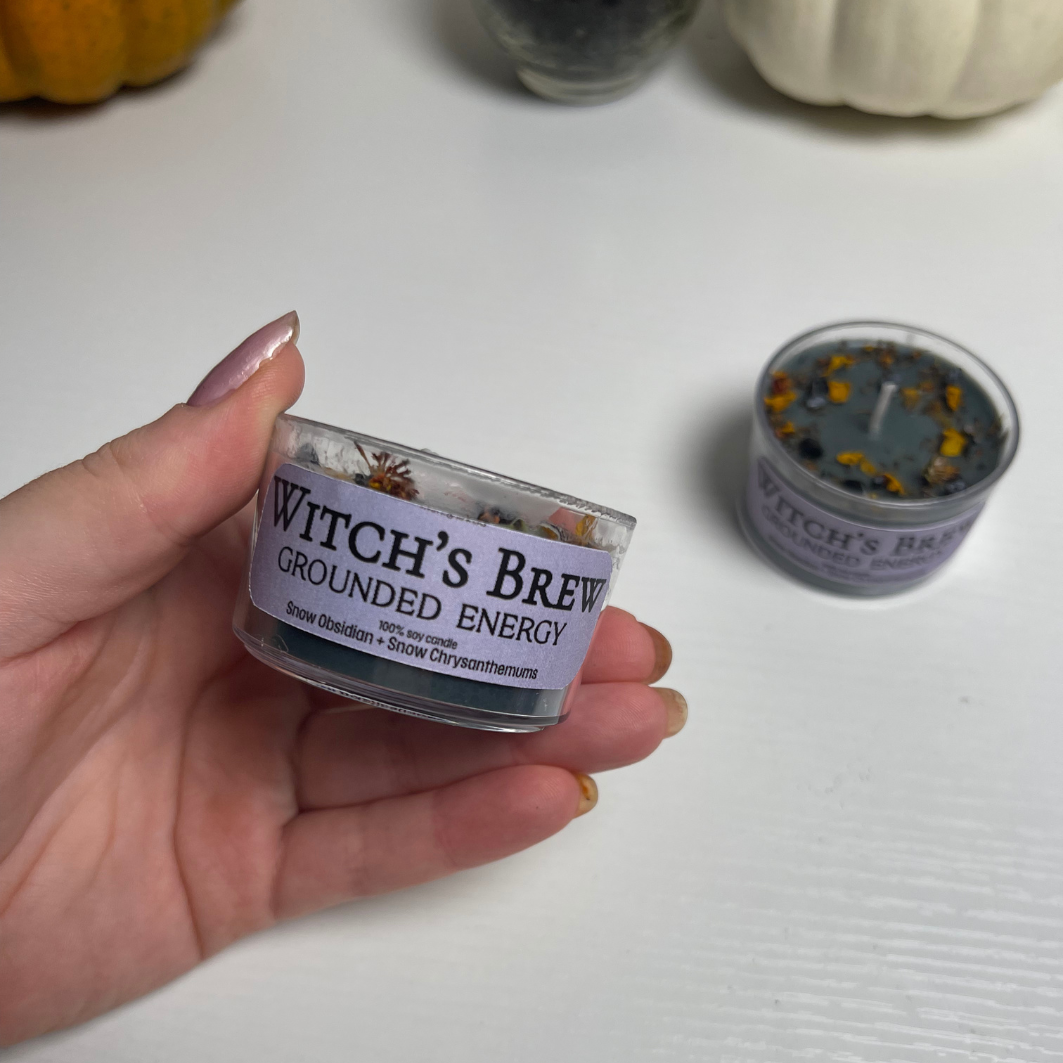 Mystic Showers™ Crystal & Botanical Candles