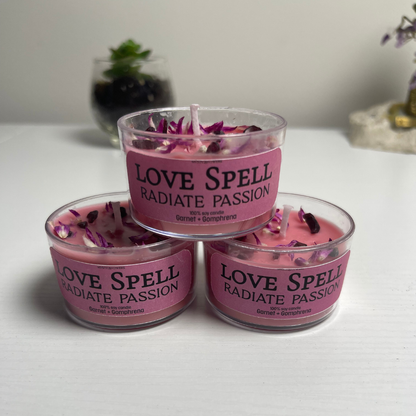 Mystic Showers™ Botanical Crystal Candle Collection Small | 1.6oz