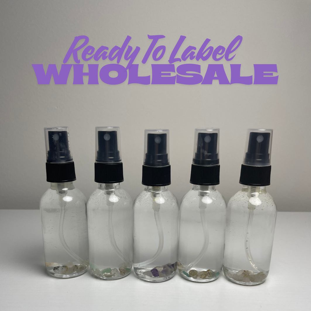 Crystal Infused Room, Shower, Pillow Mist | READY TO LABEL