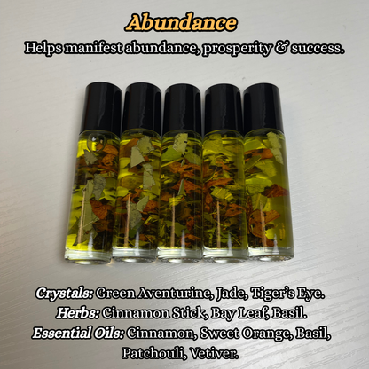 Crystal Infused Essential Oil Roller: Ready To Label Aromatherapy - 10mL