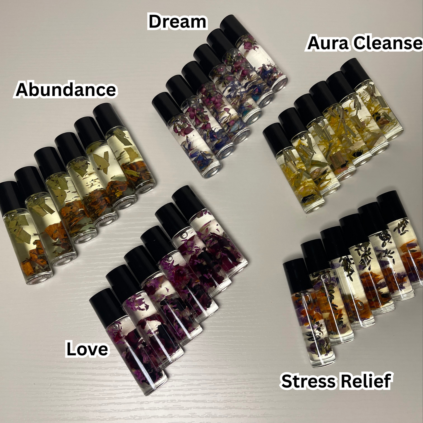 Crystal Infused Essential Oil Roller: Ready To Label Aromatherapy - 10mL