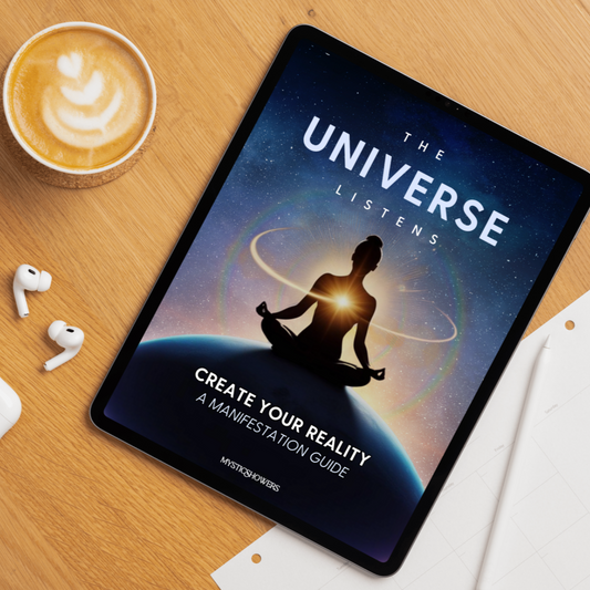 Manifestation Journal – The Universe Is Listening - Mystic Showers