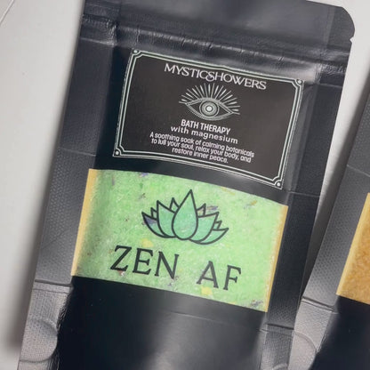 Bath Therapy Ritual Soak for Love, Relax, Money, Aura, Sleep | Intention Bath Salts, Bath Tea Botanicals