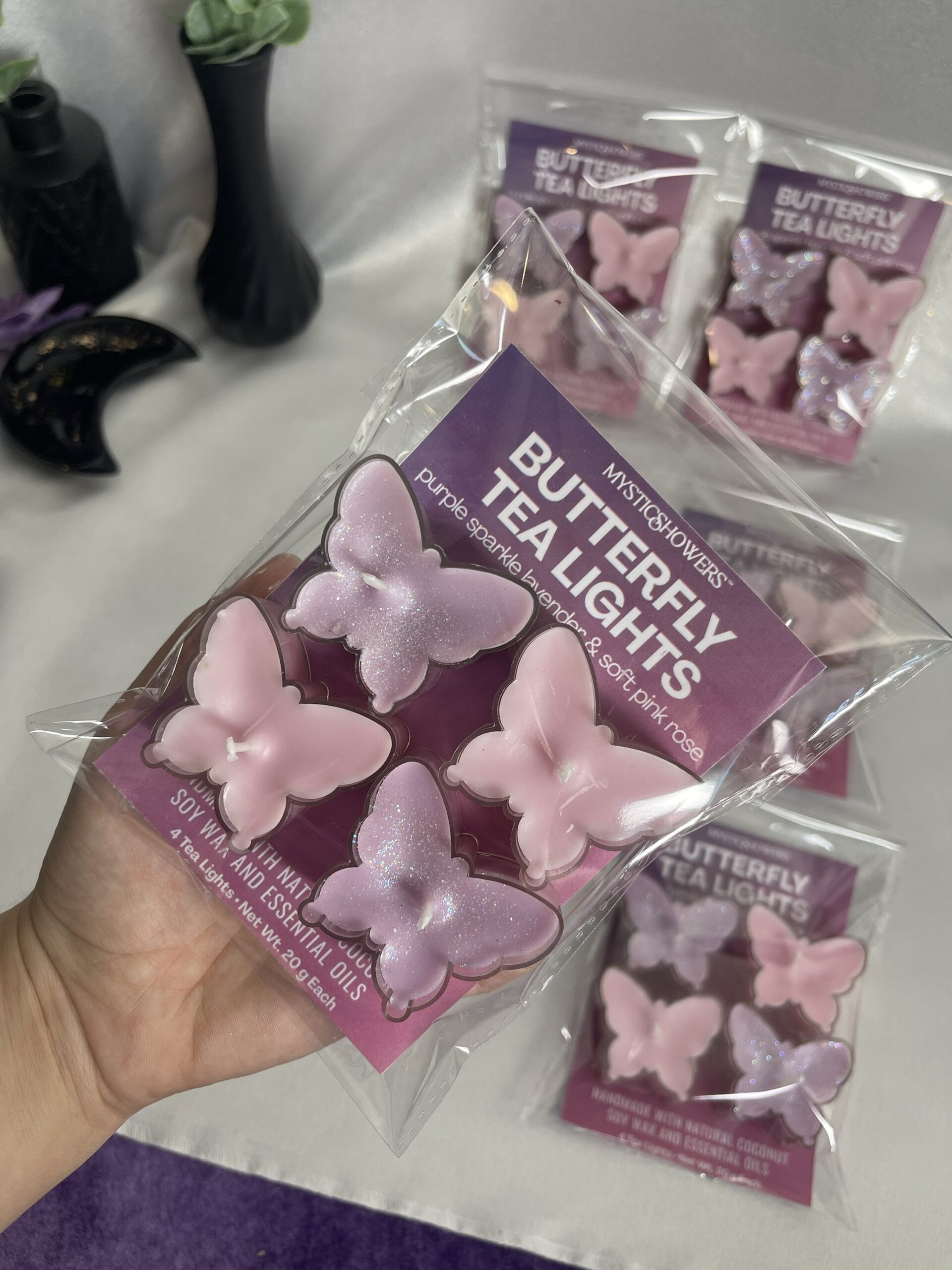 Butterfly Tea Lights - Image 2