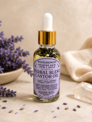ChatGPT Image Jul 2, 2026, 01_51_56 AM Organic Cold-Pressed Castor Oil | Crystal-Infused | Nails, Hair + Skin | Frankincense, Lavender, Amethyst