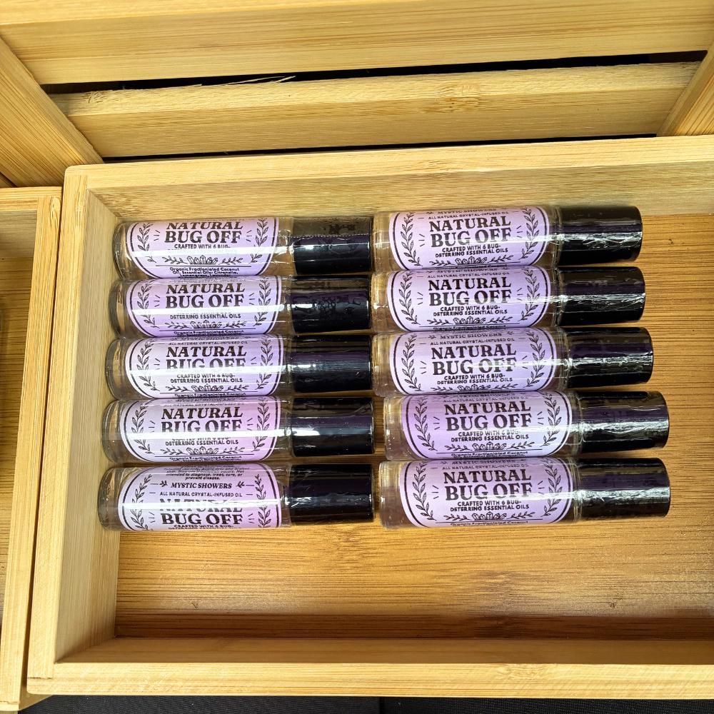 Bug Off Magic | All Natural Insect Repellent • Crystal & Essential Oil Shield Blend - Image 2