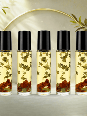 Passion (91) Patchouli & Cinnamon Essential Oil Roller MANIFEST | Mystic Riches