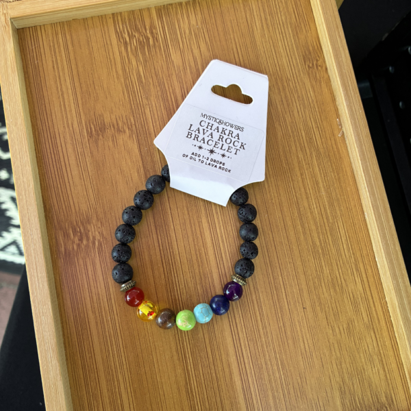 Lava Rock Diffuser Bracelet | Essential Oil Bracelet | Chakra Bracelet