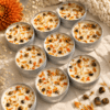 Autumn Breeze Crystal Candle | Clove & Nutmeg Essential Oils | Tiger’s Eye MANIFEST | Organic Soy Wax Fall Candle